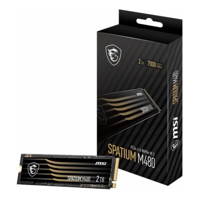 SSD MSI SPATIUM M480 2TB, M.2 2280, PCIe 4.0 NVMe