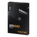 SSD Samsung 870 EVO 250GB, 2.5 inch, SATA III