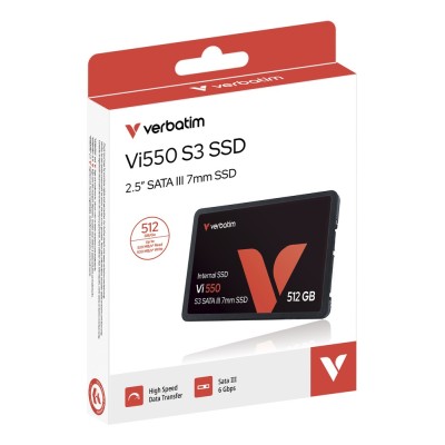 SSD Verbatim VI550 512GB, 2.5 inch, SATA III