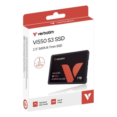 SSD Verbatim VI550 1TB, 2.5 inch, SATA III SSD Verbatim VI550 1TB, 2.5 inch, SATA III