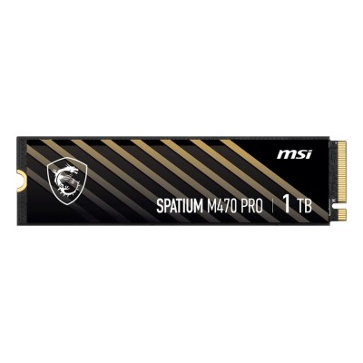 SSD MSI Spatium M470 PRO 1TB, M.2 2280, PCIe 4.0 NVMe SSD MSI Spatium M470 PRO 1TB, M.2 2280, PCIe 4.0 NVMe