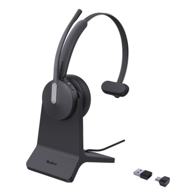 Casti Yealink BH70 Mono On-ear, Bluetooth, microfon pe braț Casti Yealink BH70 Mono On-ear, Bluetooth, microfon pe braț