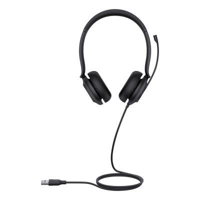 Casti Yealink UH35 Dual Teams Over-ear, cu fir, ANC, microfon boom