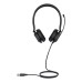 Casti Yealink UH35 Dual Teams Over-ear, cu fir, ANC, microfon boom