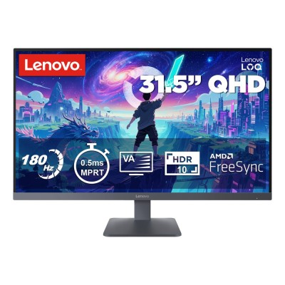 Monitor Lenovo LOQ 32Q-10 31.5 inch, 2560 x 1440 px, VA, 180 Hz, Gaming Monitor Lenovo LOQ 32Q-10 31.5 inch, 2560 x 1440 px, VA, 180 Hz, Gaming