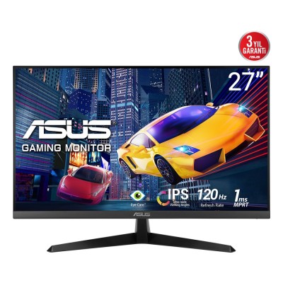 Monitor ASUS VY279HGR 27 inch, 1920 x 1080 px, IPS, 120 Hz, Gaming