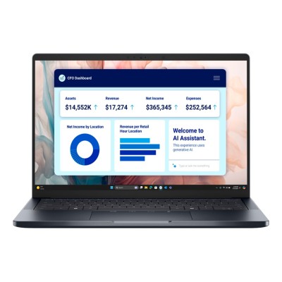 Laptop Dell Pro 14 Plus PB14255 cu procesor AMD Ryzen AI 7 PRO 350 până la 5.0 GHz, 14 Laptop Dell Pro 14 Plus PB14255 cu procesor AMD Ryzen AI 7 PRO 350 până la 5.0 GHz, 14