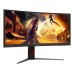 Monitor AOC CU34G4CA 34 inch, 3440 x 1440 px, VA, 180 Hz, Curbat, Gaming Monitor AOC CU34G4CA 34 inch, 3440 x 1440 px, VA, 180 Hz, Curbat, Gaming