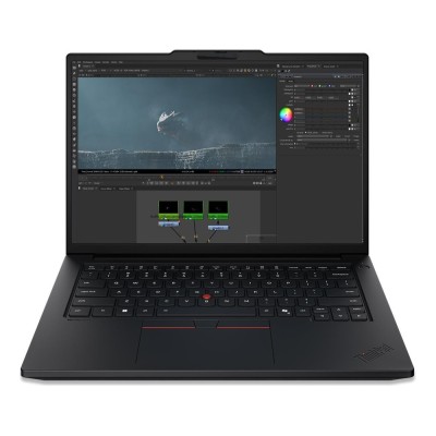 Laptop Lenovo ThinkPad P14s Gen 7 cu procesor Intel Core Ultra 9 386H până la 4.9 GHz, 14.5 Laptop Lenovo ThinkPad P14s Gen 7 cu procesor Intel Core Ultra 9 386H până la 4.9 GHz, 14.5
