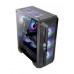 Carcasa ABKONCORE H250X, Black, ATX Mid Tower, tempered glass, mesh, RGB, fara sursa