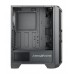 Carcasa ABKONCORE H250X, Black, ATX Mid Tower, tempered glass, mesh, RGB, fara sursa