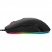 Mouse gaming ABKONCORE A530-3325, 4000DPI, RGB, cu fir