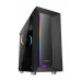 Carcasa ABKONCORE Cronos 510 Sync, Black, ATX Mid Tower, tempered glass, RGB, fara sursa