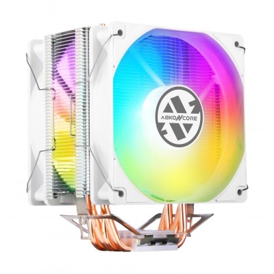 Cooler CPU ABKONCORE Coolstorm T406 Dual Spectrum, RGB LED, 2 ventilatoare 120mm