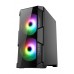 Carcasa ABKONCORE Helios 500G Sync, Black, ATX Mid Tower, tempered glass, A-RGB, fara sursa