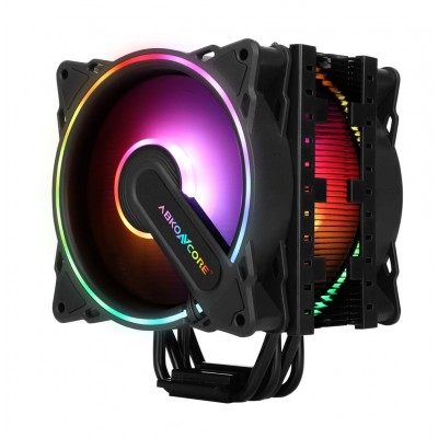 Cooler CPU ABKONCORE Coolstorm T404 Dual Hurricane, Sync A-RGB LED, 120mm