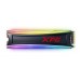 SSD Adata XPG Spectrix S40G, 256 GB, RGB, PCI Express 3.0 x4, M.2 2280 SSD Adata XPG Spectrix S40G, 256 GB, RGB, PCI Express 3.0 x4, M.2 2280