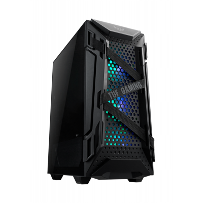 Carcasa Asus GT301 TUF GAMING, Black, ATX Mid Tower, tempered glass, A-RGB, fara sursa