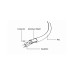 Cablu USB La iPhone Lightning Gembird, 2 m, Alb Cablu USB La iPhone Lightning Gembird, 2 m, Alb