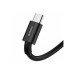 Cablu USB la USB-C Baseus Superior Series CATYS-A01, Fast Charge, 2 m, Negru Cablu USB la USB-C Baseus Superior Series CATYS-A01, Fast Charge, 2 m, Negru