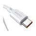 Cablu USB-C la USB-C Baseus Superior Series CATYS-B02, Fast Charge, 1 m, Alb Cablu USB-C la USB-C Baseus Superior Series CATYS-B02, Fast Charge, 1 m, Alb