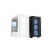 Carcasa ASUS A21 PLUS Mid Tower, sticlă securizată, alb