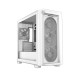Carcasa ASUS A23 PLUS Mid Tower, sticlă securizată, alb