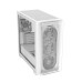 Carcasa ASUS A23 PLUS Mid Tower, sticlă securizată, alb