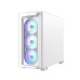 Carcasa ASUS A23 PLUS Mid Tower, sticlă securizată, alb
