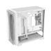 Carcasa ASUS A23 PLUS Mid Tower, sticlă securizată, alb