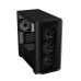Carcasa Asus A23 PLUS Mid Tower, sticlă securizată, negru