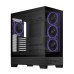 Carcasa ASUS A31 PLUS Mid Tower, sticlă securizată, negru