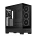Carcasa ASUS A31 PLUS Mid Tower, sticlă securizată, negru
