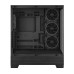 Carcasa ASUS A31 PLUS Mid Tower, sticlă securizată, negru