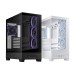 Carcasa ASUS A31 PLUS Mid Tower, sticlă securizată, negru