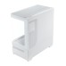 Carcasa ASUS PRIME AP202 Small Tower, sticlă securizată curbată, alb