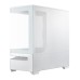 Carcasa ASUS PRIME AP202 Small Tower, sticlă securizată curbată, alb
