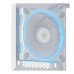 Carcasa ASUS PRIME AP202 Small Tower, sticlă securizată curbată, alb