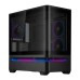 Carcasa ASUS PRIME AP202 Small Tower, sticlă securizată curbă, Negru