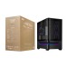 Carcasa ASUS PRIME AP202 Small Tower, sticlă securizată curbă, Negru