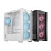 Carcasa ASUS TUF GAMING GT302 Mid Tower, sticlă securizată, alb