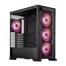 Carcasa ASUS TUF GAMING GT302 Mid Tower, sticlă securizată negru Carcasa ASUS TUF GAMING GT302 Mid Tower, sticlă securizată negru