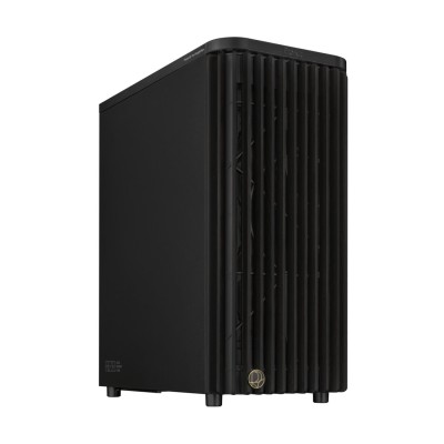 Carcasa ASUS PROART PA401 Wood Edition Mid Tower, metal panel, negru