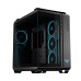 Carcasa ASUS TUF GAMING GT502 HORIZON Mid Tower, sticlă securizată, negru