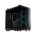 Carcasa ASUS TUF GAMING GT502 HORIZON Mid Tower, sticlă securizată, negru