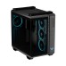 Carcasa ASUS TUF GAMING GT502 HORIZON Mid Tower, sticlă securizată, negru