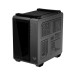 Carcasa ASUS TUF GAMING GT502 HORIZON Mid Tower, sticlă securizată, negru