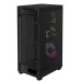 Carcasa Corsair 2000D Airflow RGB Mini-ITX, fara sursa, neagra