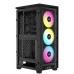 Carcasa Corsair 2000D Airflow RGB Mini-ITX, fara sursa, neagra