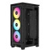 Carcasa Corsair 2000D Airflow RGB Mini-ITX, fara sursa, neagra